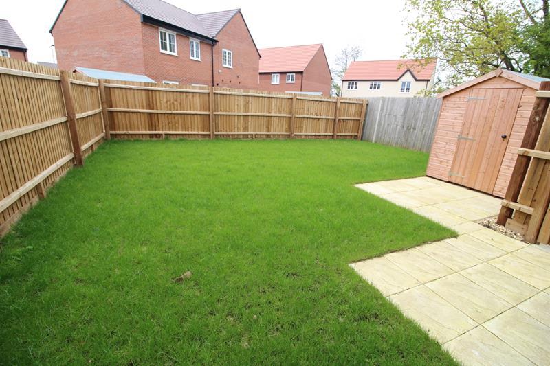 Rear garden