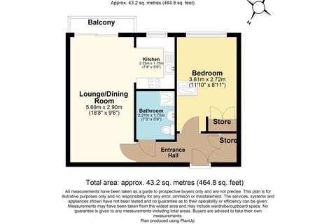 1 bedroom apartment for sale, High Street, Great Wakering, Southend-on-Sea, Essex, SS3