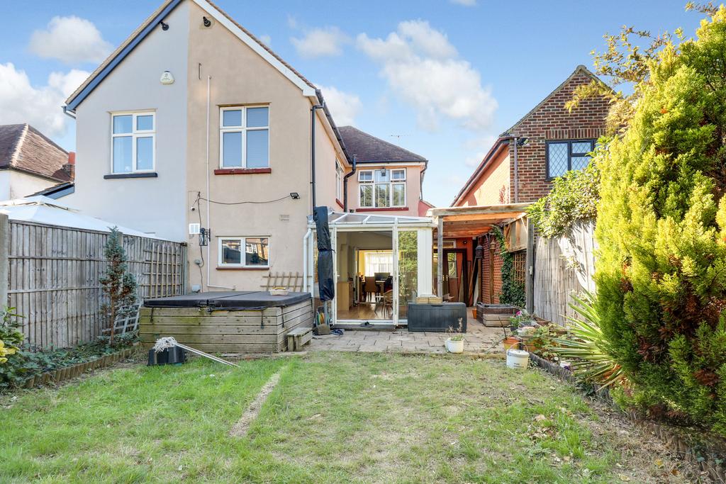 Rear garden