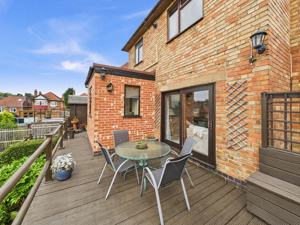 Decked Patio Area