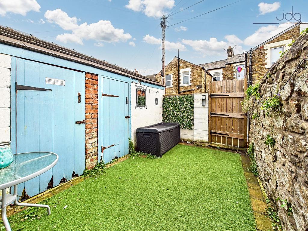 Back Yard &amp; Outhouse