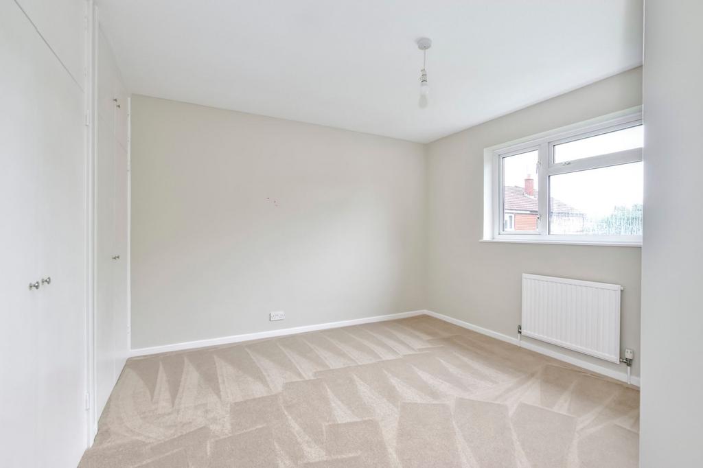 Bedroom 1 showing wardrobes