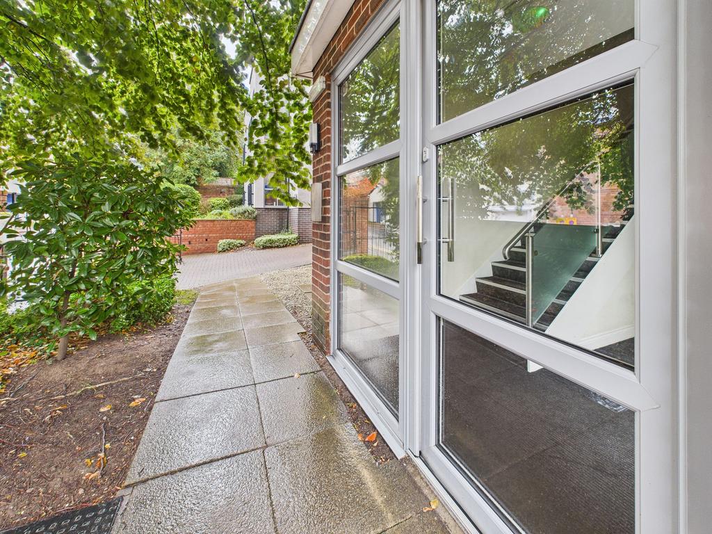 Entrance to Building