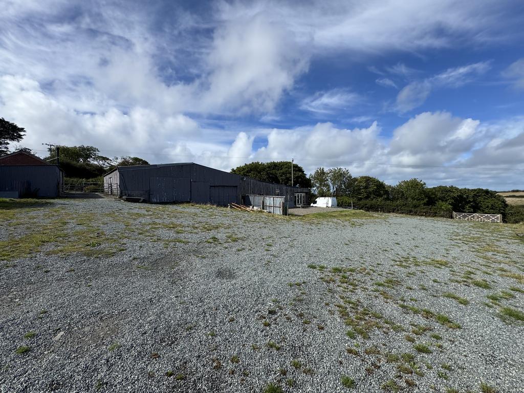 Large steel frame outbuilding