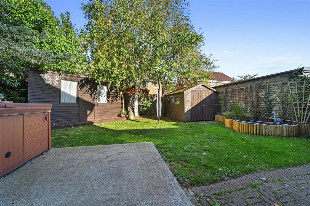 Rear garden