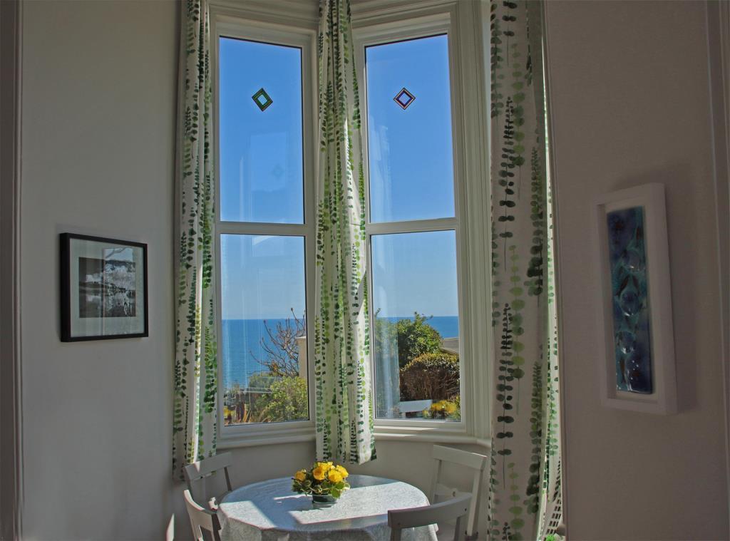 View through window