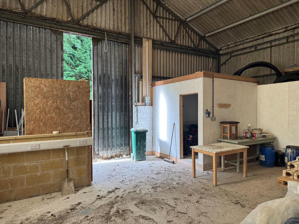 Inside Barn Three