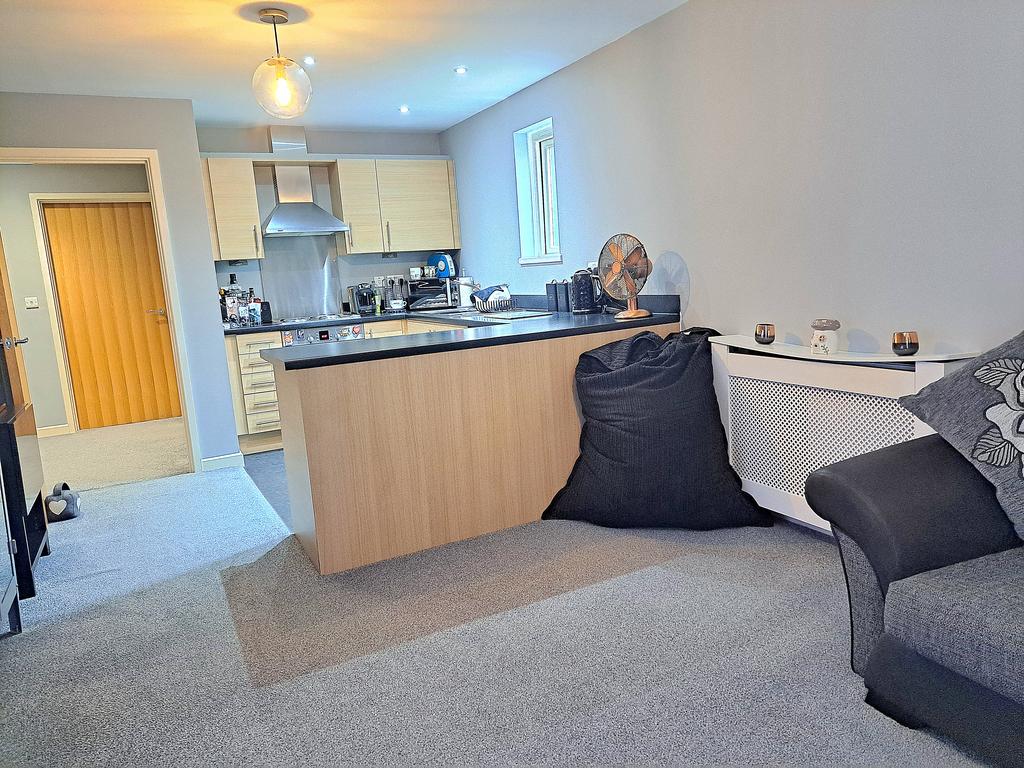 Open Plan to Kitchen