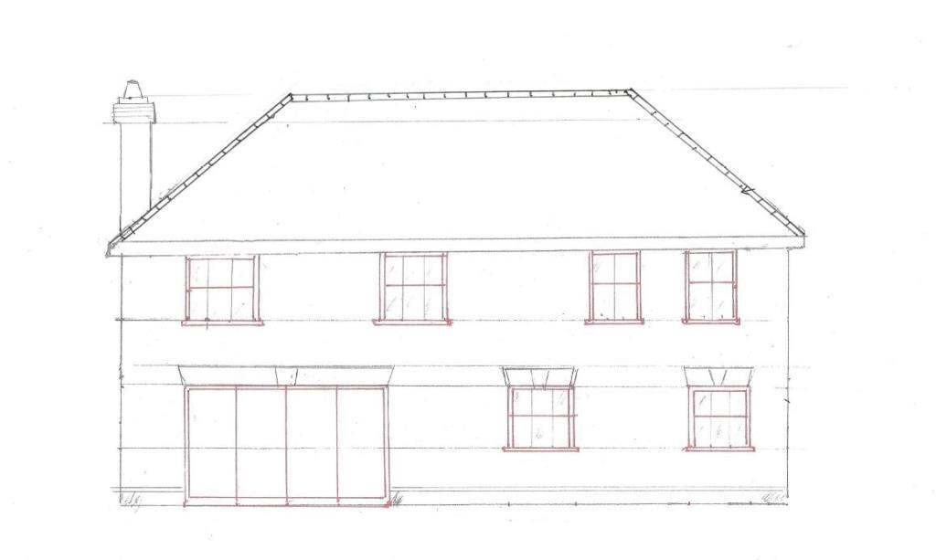 Plot 2 - rear elevation