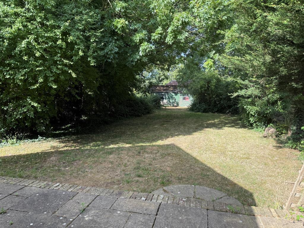 Rear garden