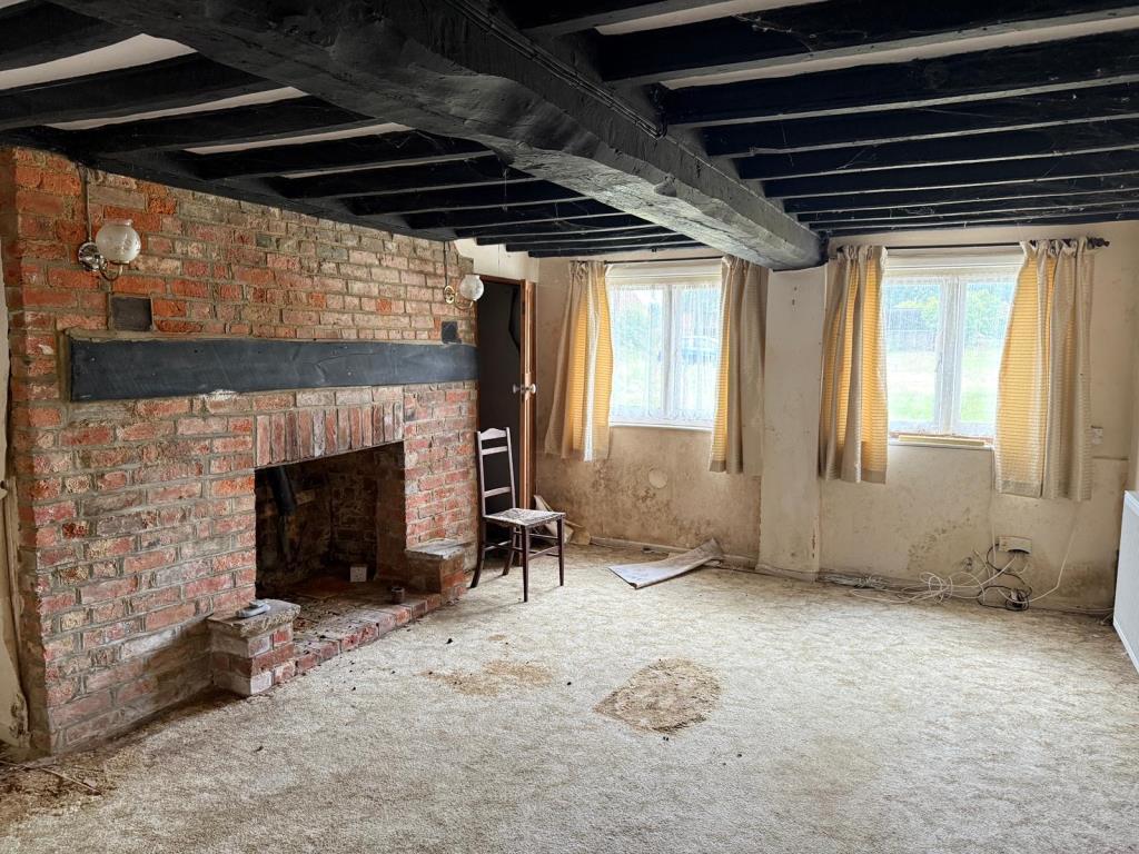 Ground floor living room with traditional features