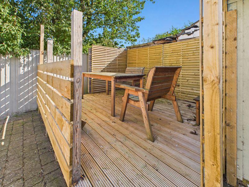 Decked Seating Area
