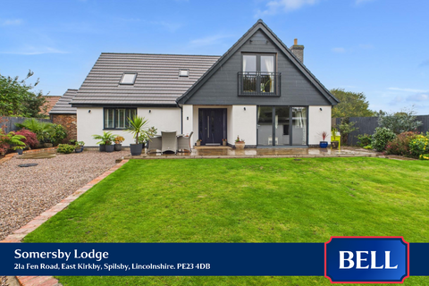 3 bedroom detached house for sale, Somersby Lodge, 21a Fen Road, East Kirkby, Spilsby