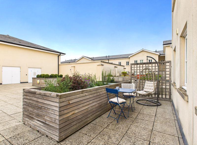 Outdoor seating area