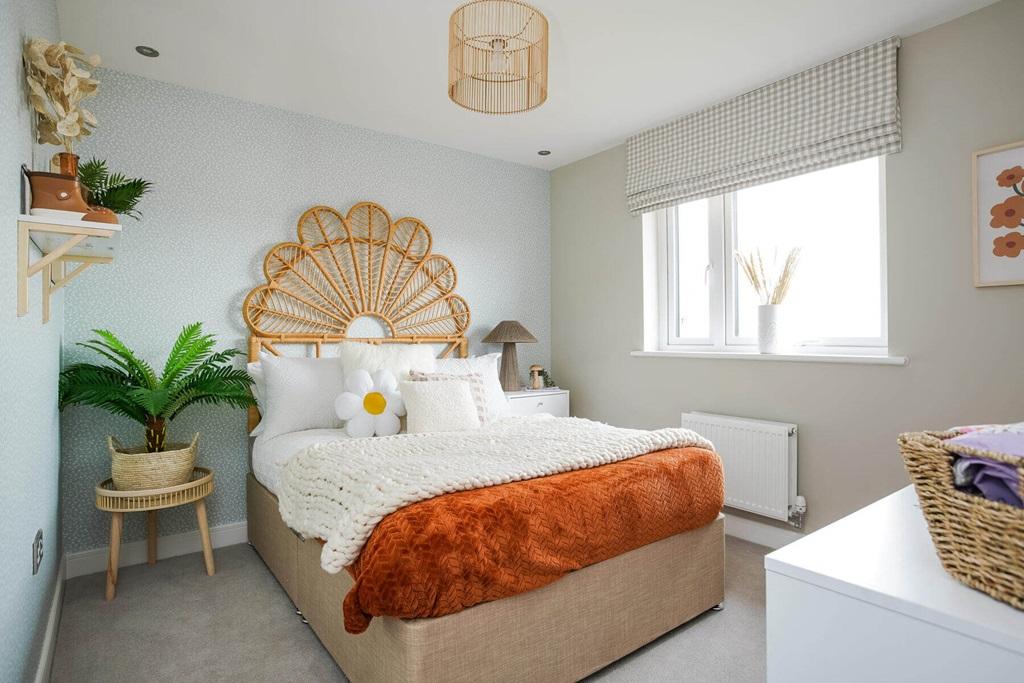 All four bedrooms are double, so not fighting...