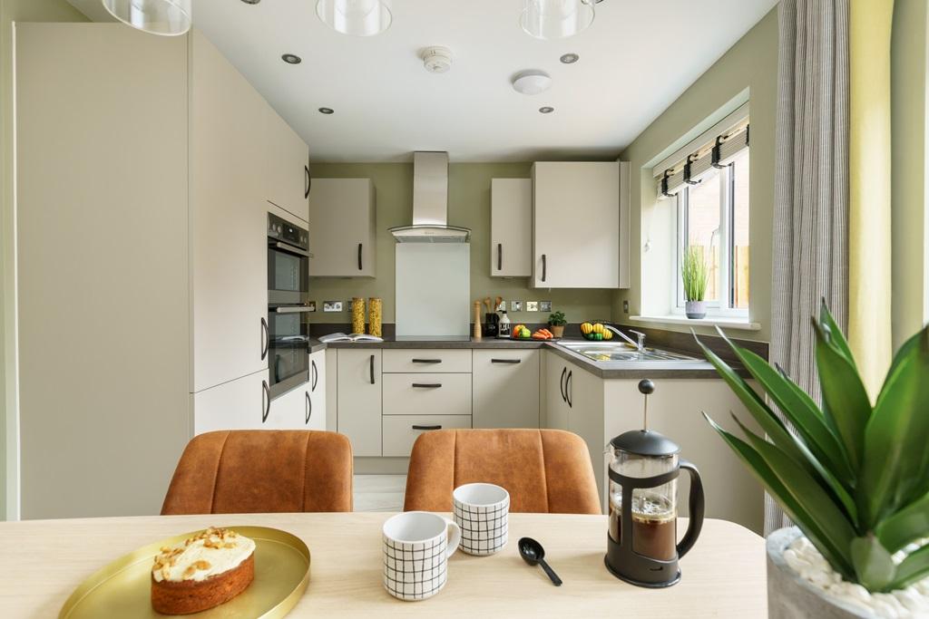 Bright, airy space perfect for cooking and dining