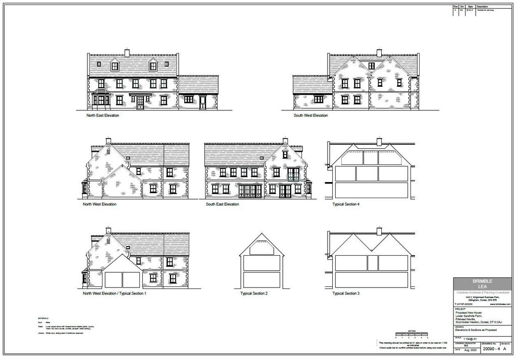 Proposed Plans For House