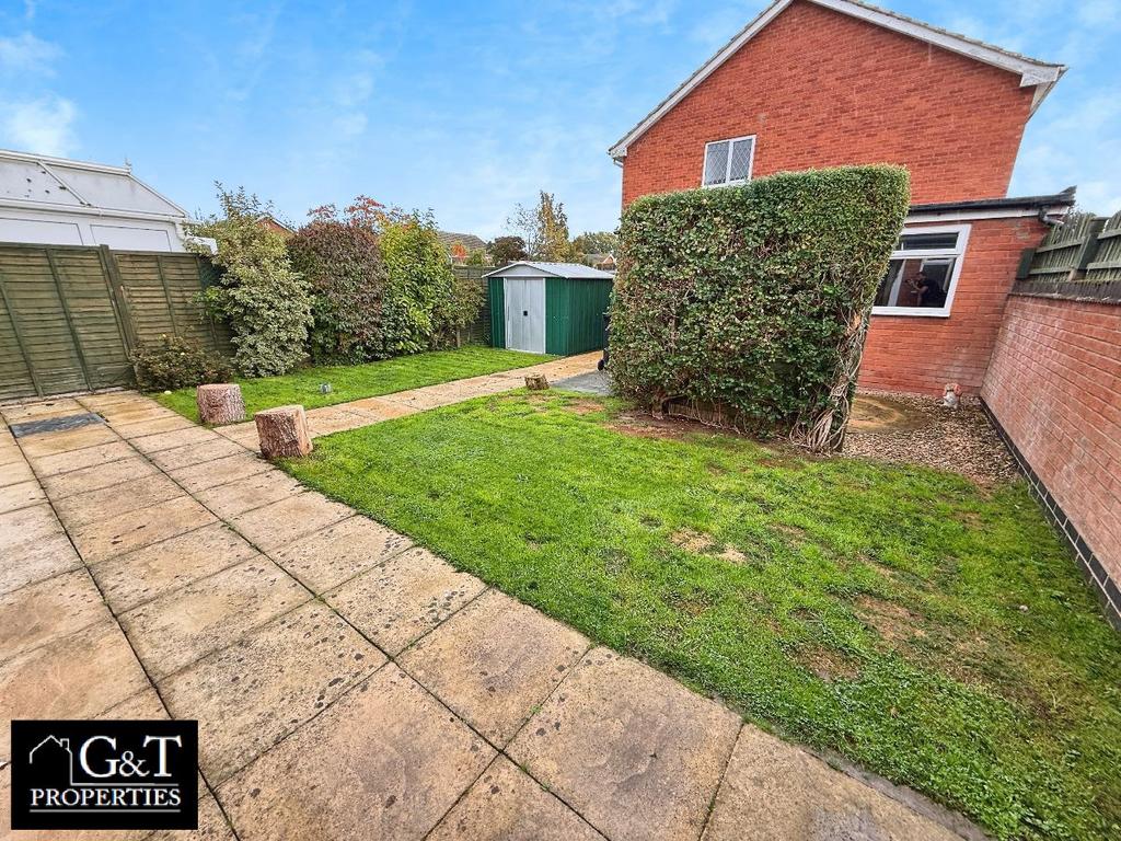 Rear garden