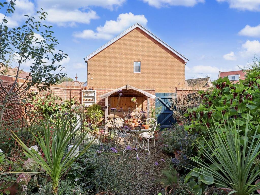 Rear garden