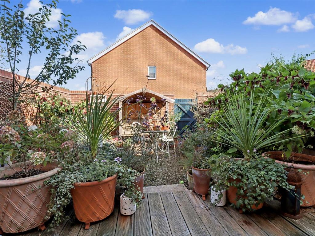 Rear garden