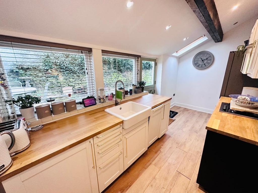 Extended kitchen