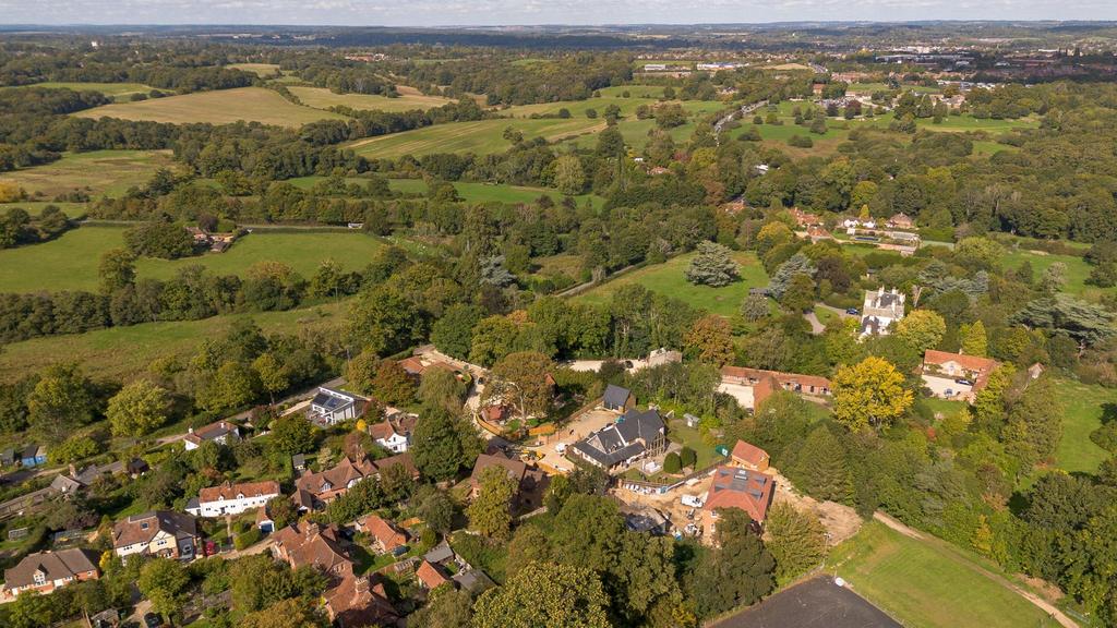 The development from above