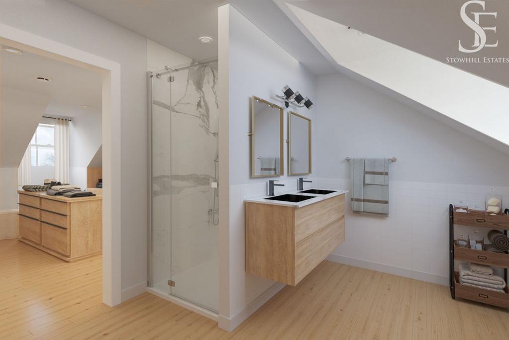 CGI: Principal Ensuite into Dressing Room