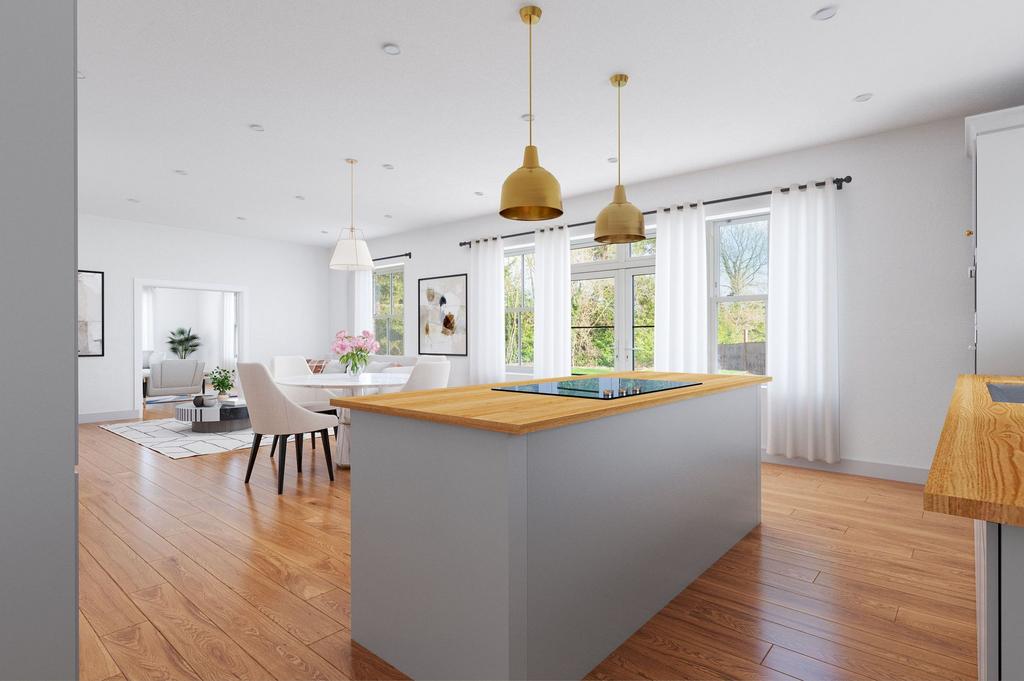 CGI: Kitchen Dining Family