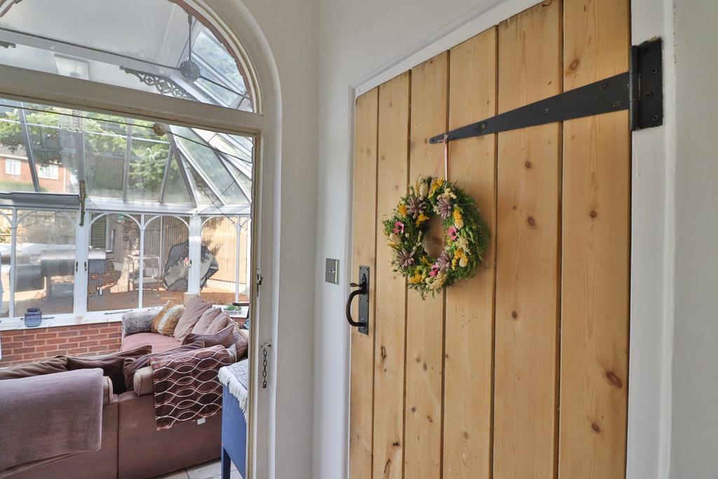 Utility room door