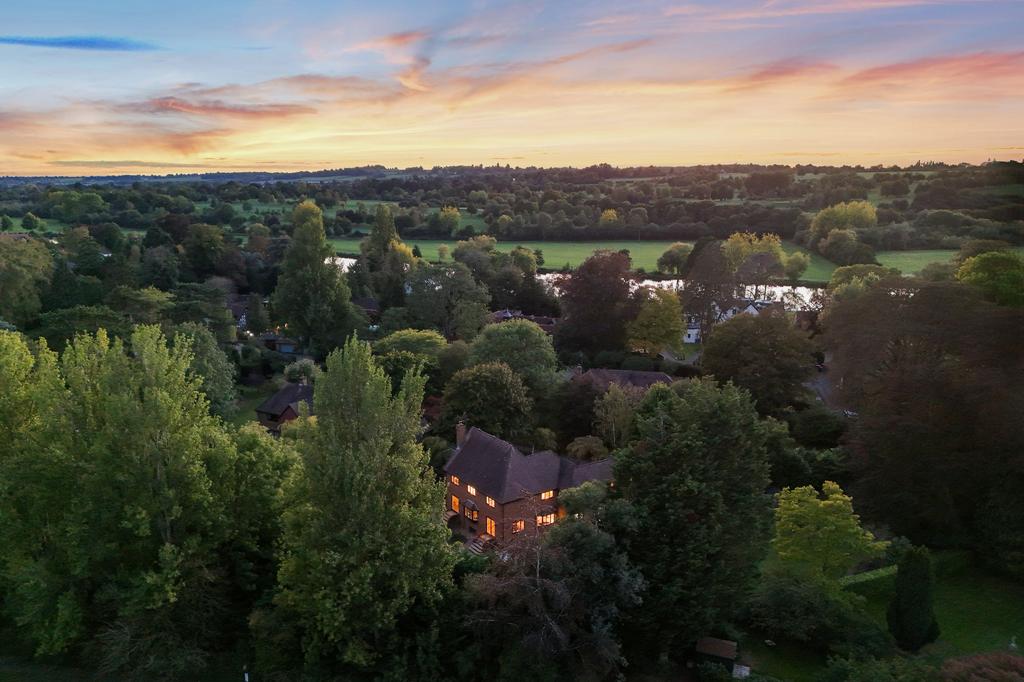 House aerial view