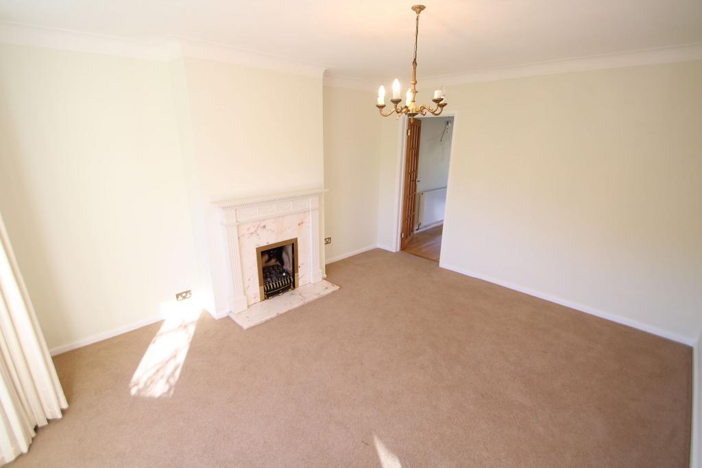 Living room, fireplace