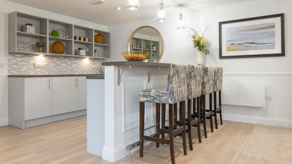 Typical Coffee Bar in Owners' Lounge