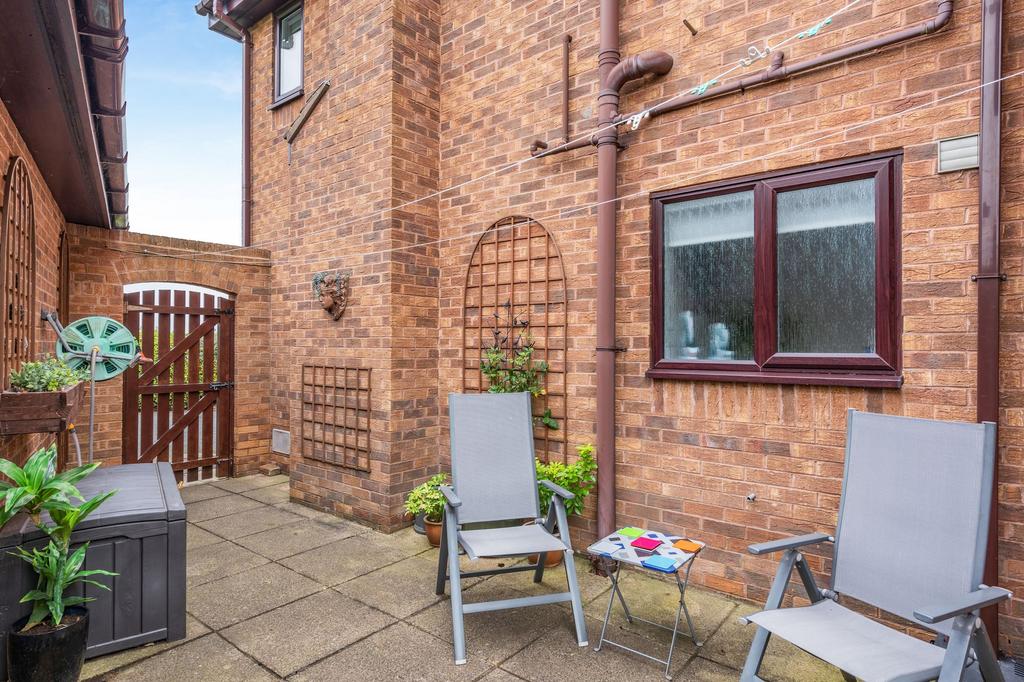 Rear garden