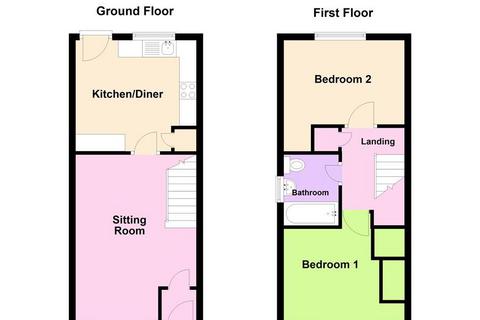 2 bedroom semi-detached house for sale, St. Catherines Road, Evesham