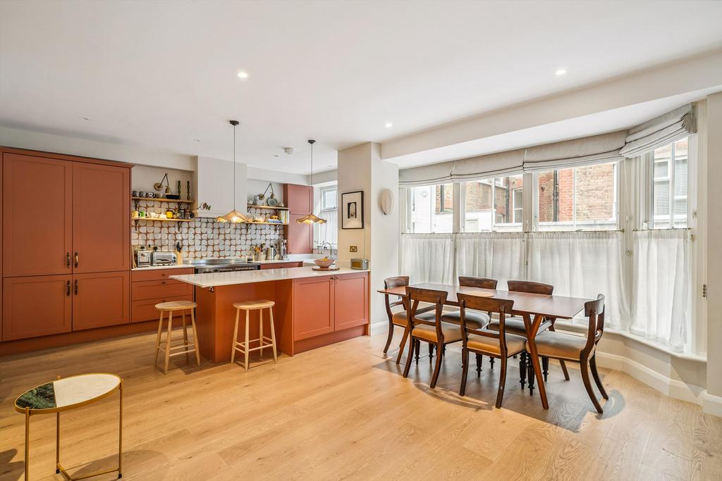 Open-plan living area, open plan living