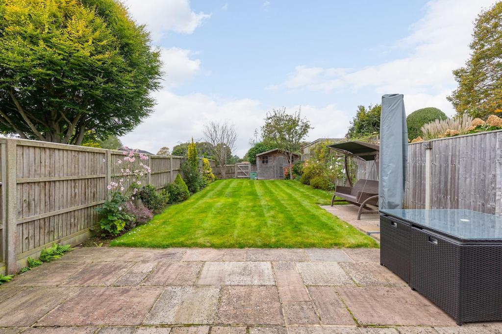 Rear garden