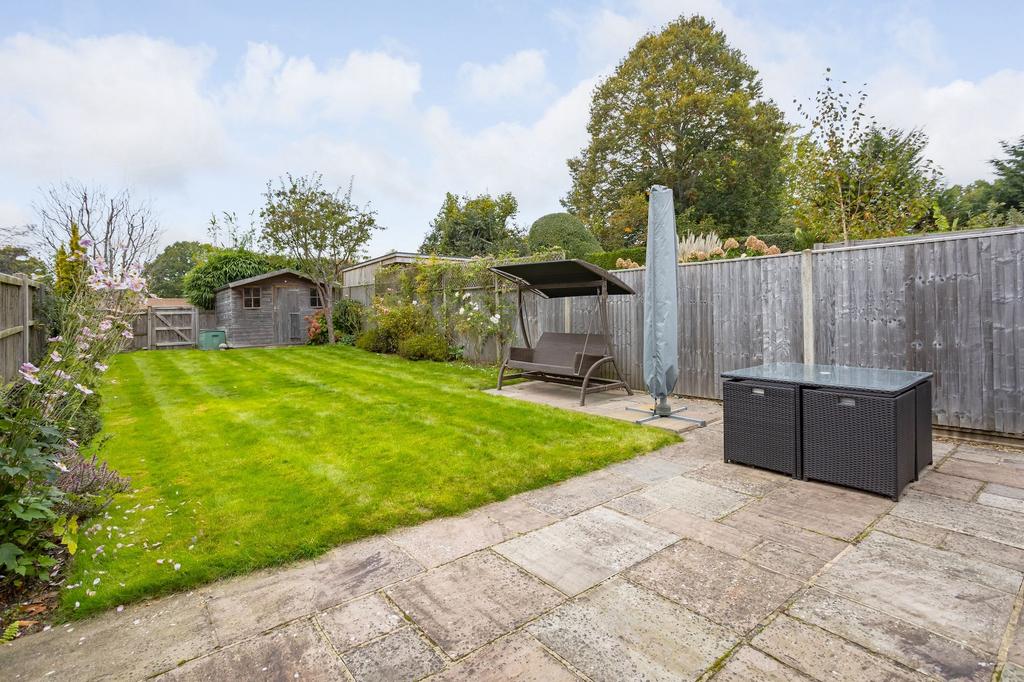Rear garden