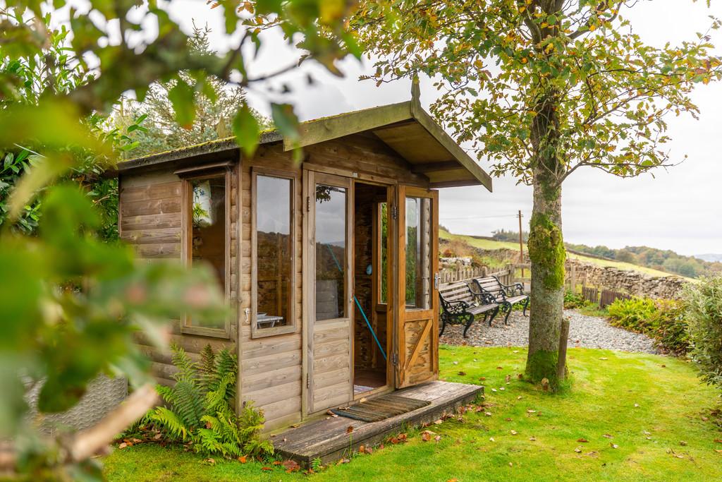 Summer House and Patio Area