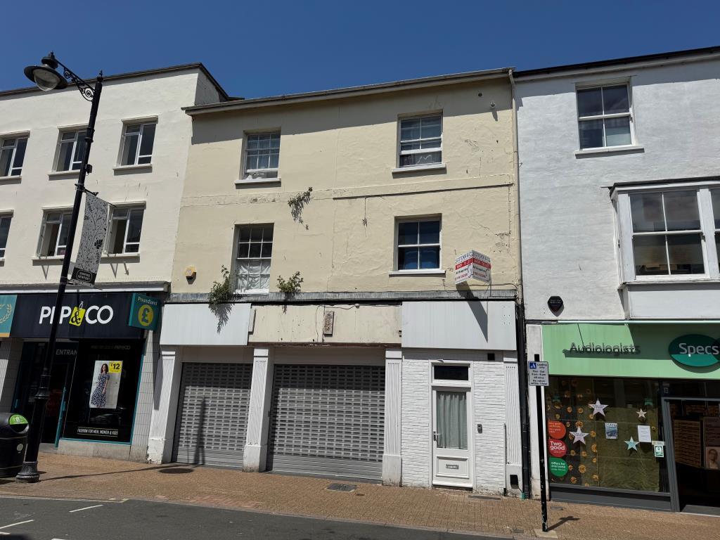 A Look at the Front Showing the Roller Shutters