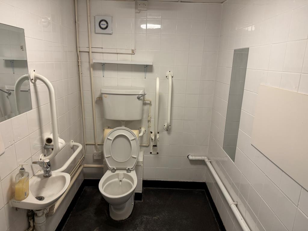 The Staff Cloakroom at the Rear