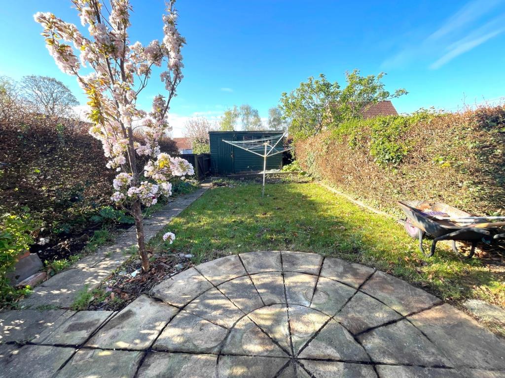 Rear garden