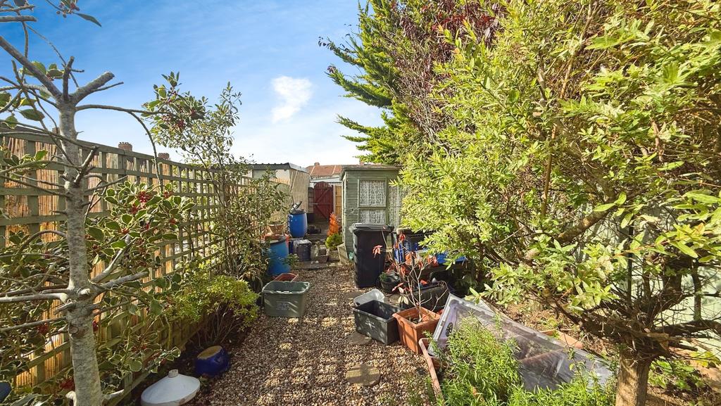 Rear garden