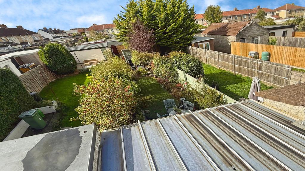View of the garden