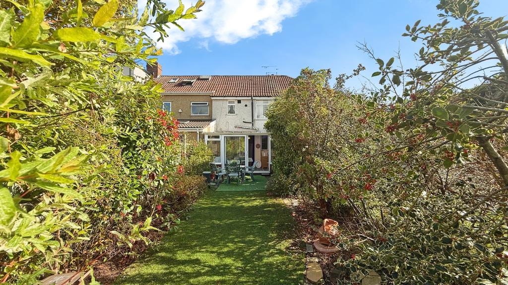 Rear garden