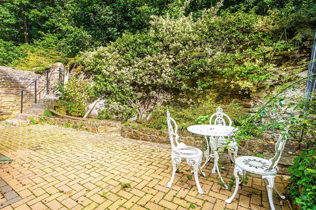 Rear terrace