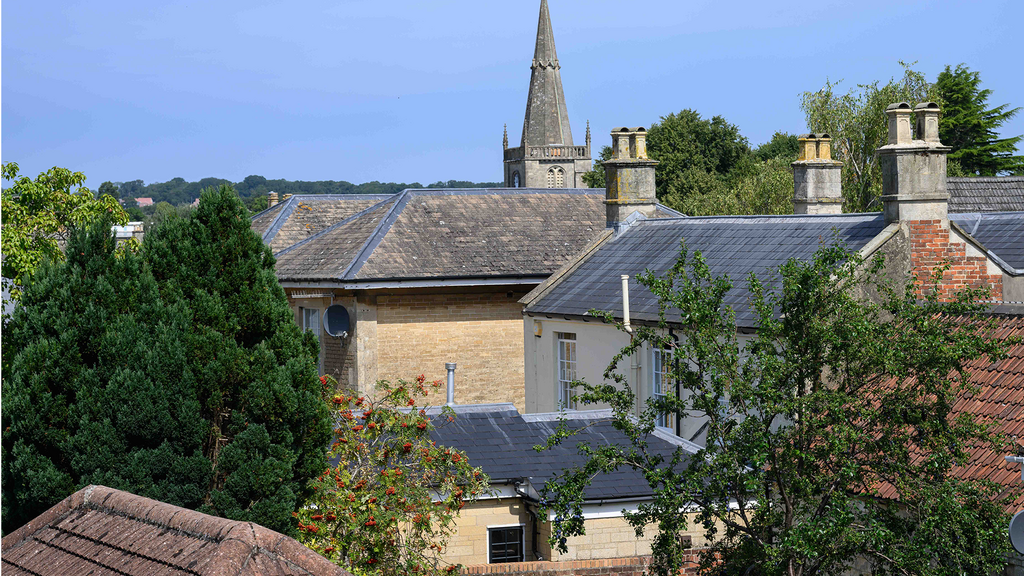 View from top floor St Andrew's Lodge