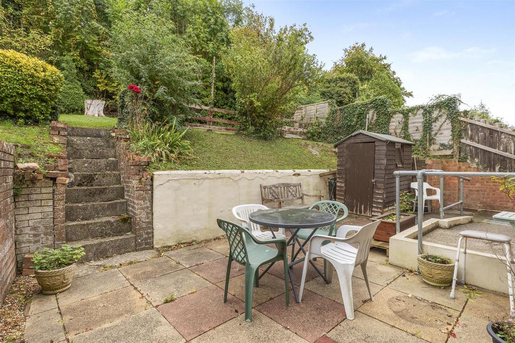 Patio seating area