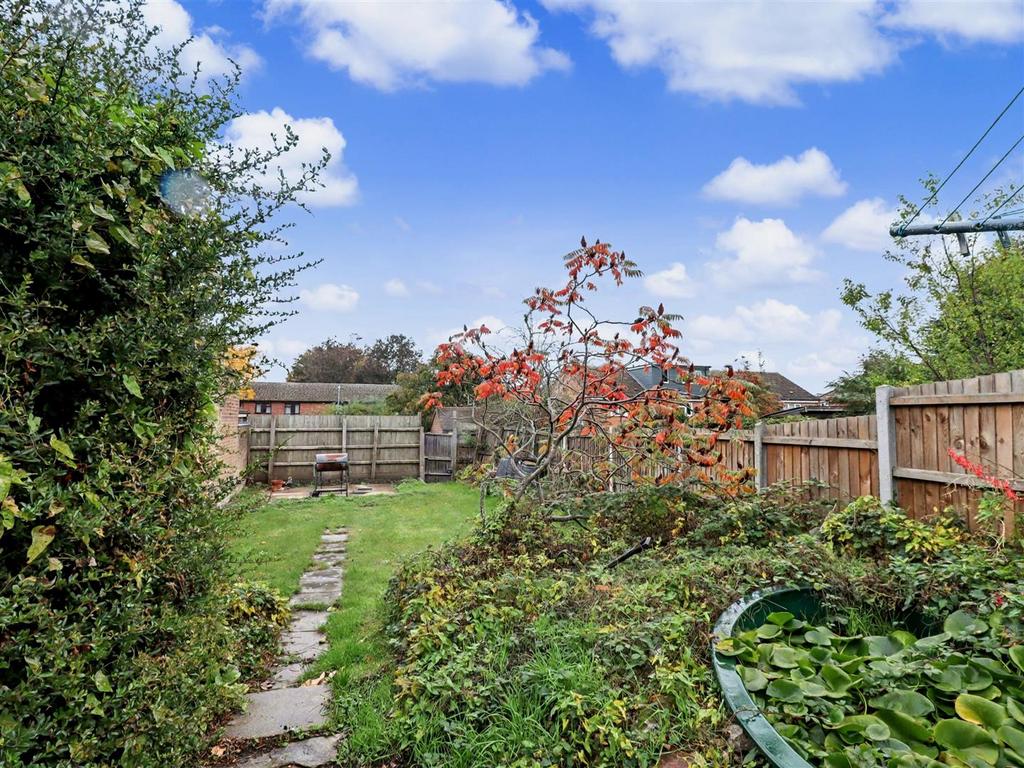 Rear garden