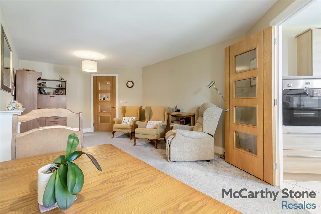 Open-plan living area