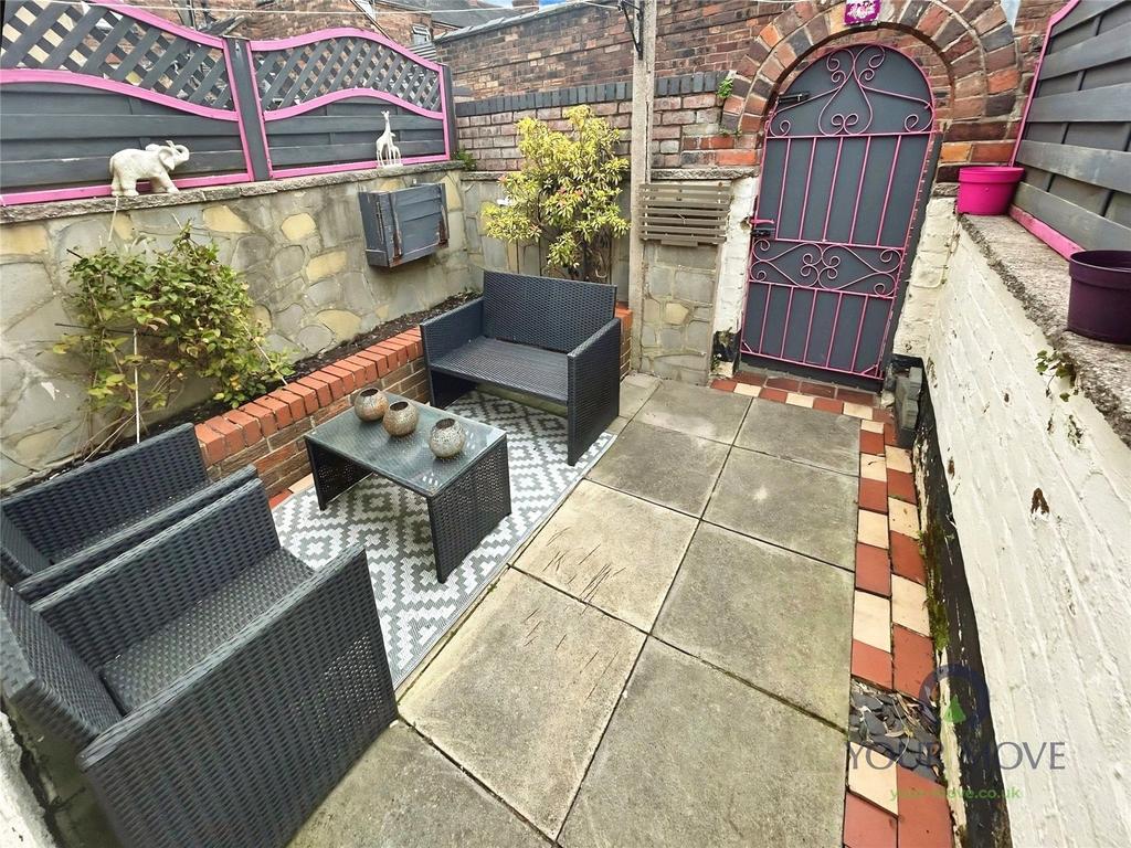 Rear Paved Yard